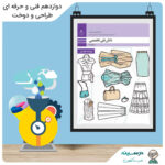 کتاب دانش فنی تخصصی (طراحی و دوخت) دوازدهم فنی طراحی و دوخت مدرسه تلویزیونی ایران